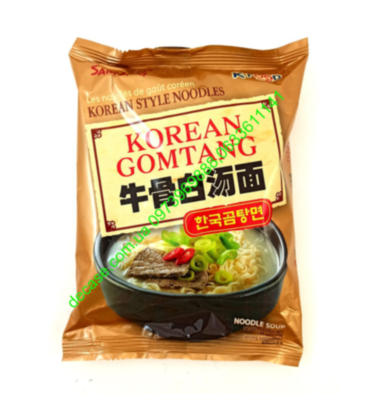 SamYang Суп-лапша б/п Комтхан острая со вкусом говядины в белом соусе Samyang 110g