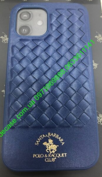 Leather case з тисненням Пітона Санта Барбара на іРһопе 12Pro/Max