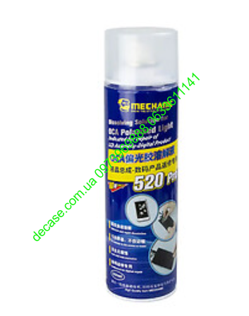  MECHANIC 520 Pro Спрей-очиститель 550 мл Спрей розчинювач OCA 550ml засіб для чищення 