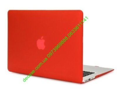Macbook Air Retina 13.3" A1932 A2179 A23237 red case 