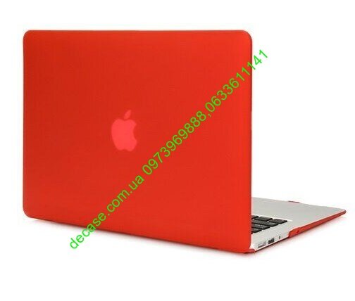 Macbook Air Retina 13.3" A1932 A2179 A23237 red case 
