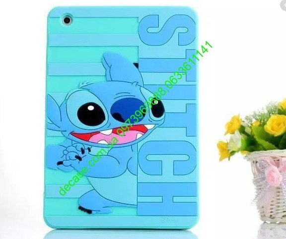 Чехол стич 3D Cute cartoon Case Stitch iPad mini 5/4/3/2/1 soft silicone case Apple IPad Mini 1/2/3/4/5 Generation