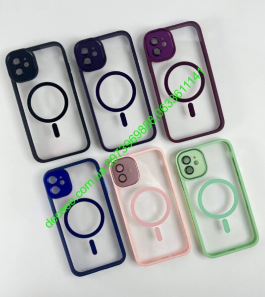 Чехол iPhone Crystal Case Full Camera with MagSafe