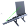 Подставка для ноутбука до 21" с охлаждением Baseus ThermoCool Heat-Dissipating Laptop Stand BS-HN002 Підставка для ноутбука 5уровней охлаждения 2 вентилятора