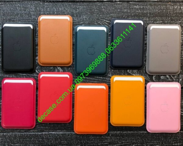 Чехол Apple Leather Wallet with MagSafe для iPhone