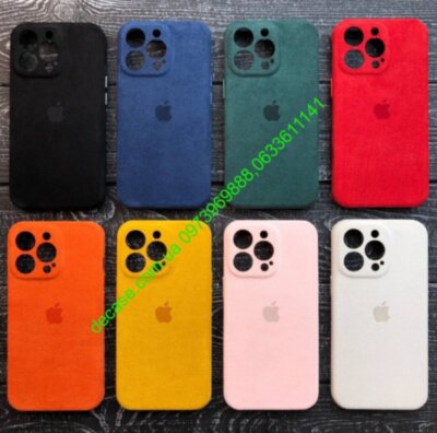 Чехол алькантара ALCANTARA FULL for iPhone 13/ 13 Pro/ 13