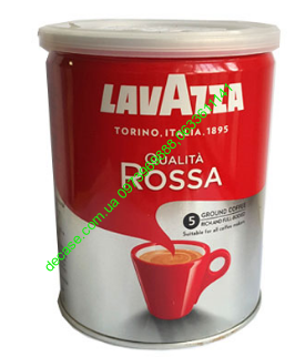 Кофе Lavazza Qualita Rossa молотый в жестяной банке 250г ORIGINAL