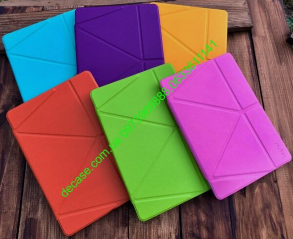 Кожаный чехол-книжка Logfer для iPad mini/9.7/10.2/11 pro смарт кейс
