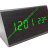 Часы треугольник 15*5 см vct 861 black Green