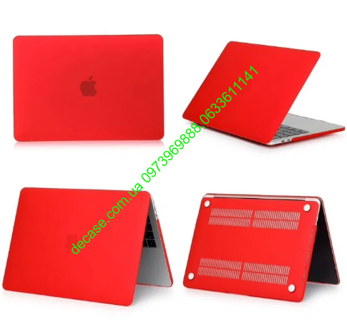 Hard Shell Case MacBook Air 13.3" 2017 A1466 краснЫй Red