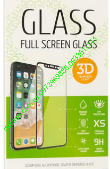 3D Стекло для Apple iPhone X Apple iPhone XS черного цвета