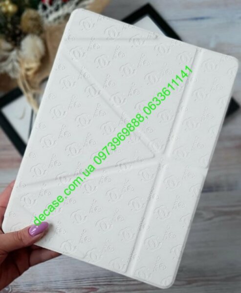 Origami Leather Stylus Chanel Case iPad 10.9” 10Generation A2696 2022 11” 10.9"  10.5" 10.2" 9.7"