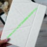 Origami Leather Stylus Chanel Case iPad 10.9” 10Generation A2696 2022 11” 10.9"  10.5" 10.2" 9.7"