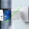 СЗУ 18W QC3.0 PD3.0 с кабелем USAMS T23 с дисплеем Digital Display Fast Charger EU Black (US-CC085)