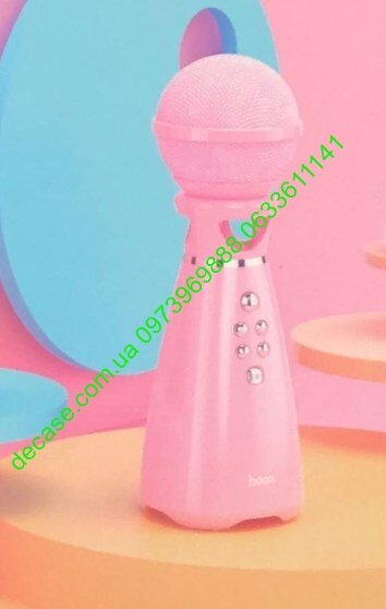 Микрофон колонка HOCO BK6 Hi-song K song Microphone Bluetooth 