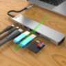 8в1 Zmx 8в1 Type C USB HUB to HDMI/HDTV PD USB C SD TF RJ45