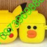 Силиконовый чехол для наушников AirPods Case Cartoon мультгерои 