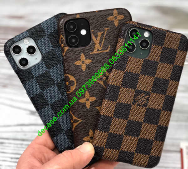 Чехол кожаный Louis Vuitton для iPhone X / Xs / 10 