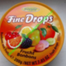 Конфеты леденцы Fine Drops 200г ж/б