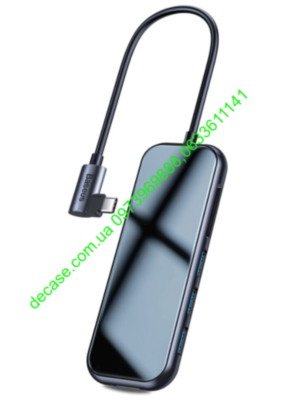 USB Type-C Хаб Baseus Superlative Multifunction HUB 7 в 1 Type-C to 3xUSB3.0+HD4K+SD/TF+PD