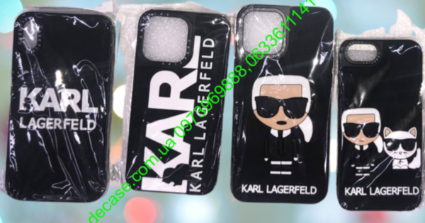 Брендовый Чехол на айофн 12 Карл Легерфельд Карл Легерфельд Iconic Karl Lagerfeld
