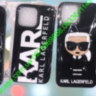 Брендовый Чехол на айофн 12 Карл Легерфельд Карл Легерфельд Iconic Karl Lagerfeld