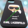 Брендовый Чехол на айофн 12 Карл Легерфельд Карл Легерфельд Iconic Karl Lagerfeld