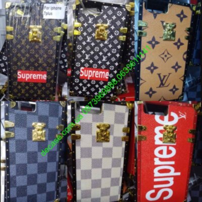 Чехол винтажный Lui vetton для IPhone 8 plus/7+ с ремешком