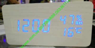 Часы куб Влажность Vst862s White Blue с влажностью