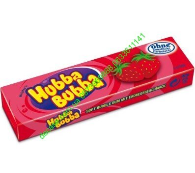 Жвачка Hubba Bubba Клубника 35g 