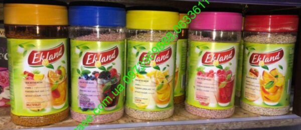 Гранулированный чай Ekland малина с витамином C 350g
