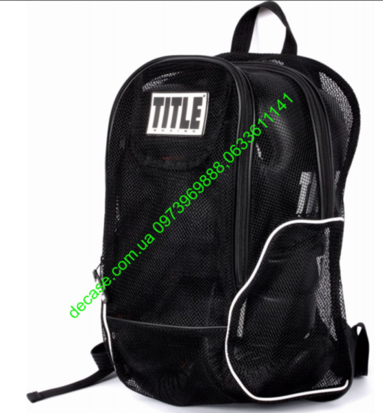 Спортивный рюкзак сетка TITLE Boxing Mesh Equipment Back Pack