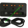 Сетевой удлинитель ASPOR A503 Power Socket 5 USB Identify Auto Rated current 10A 