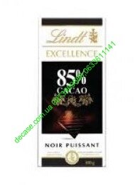 Шоколад Lindt Excellence швейцарский 85% какао 100g