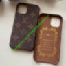 Чехол Louis Vuitton Brown iPhone 12 Pro/12 Pro Max 6.7"