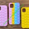 POP IT case iPhone 6/6s X/Xs 7/8 +/8+XR 11/11 Pro Max12/12 Pro Max