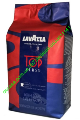 Кофе в зернах Lavazza Top Class 1кг Италия Лавацца Оригинал зерновой