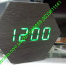 Часы ромб Vst876 black green