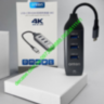 Переходник Onten HUB type-C to HDTV 4K  USB 3.0*2 + SD  TF + RJ45 / PD 9180   HUB