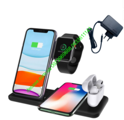 4 in 1 Беспроводная зарядка Smart Fast 15 W