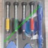 Набор отверток Kaisi K-T3602 для iPhone (0.6Y/1.5+/0.8*/2.5+)