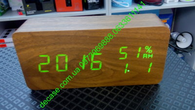 Часы куб Влажность Vst862s Dark Green