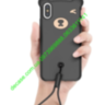 Противоударный Чехол  iPhone X  обємний 3D Bear Case Silicone 