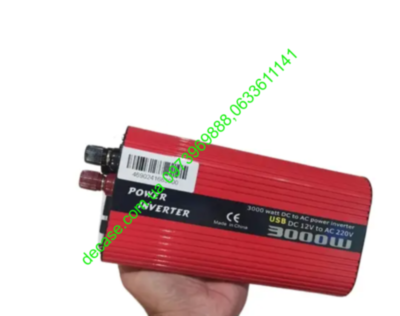 3000W 12V-220V Преобразователь LCD постоянного тока в переменный ток авто инвертор 3 кВт