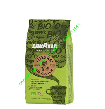 Lavazza Tierra Bio Organic арабіка кава в зернах 1 кг