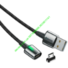 USB Cable Baseus Zinc Fabric Magnetic MicroUSB CAMXC-B01 2m