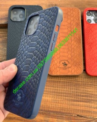 Чехол питон плетенка Santa Barbara Polo iPhone 12 Pro Max 6’7”