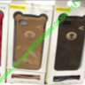Чехол Мишка с ушками + ремешок на руку для iPhone XS Х 8 плюс 7+ 7G 8G Bear Silicone 