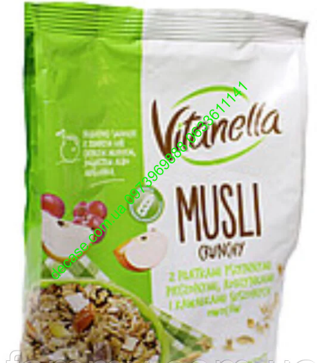 Мюсли Vitanella Musli Bakaliowe с изюмом и вялеными фруктами 350g Польша