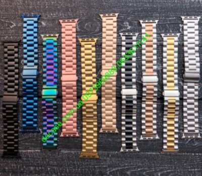 Металлический ремешок STR 3-Bead Metal Band for Apple Watch 38/40 mm